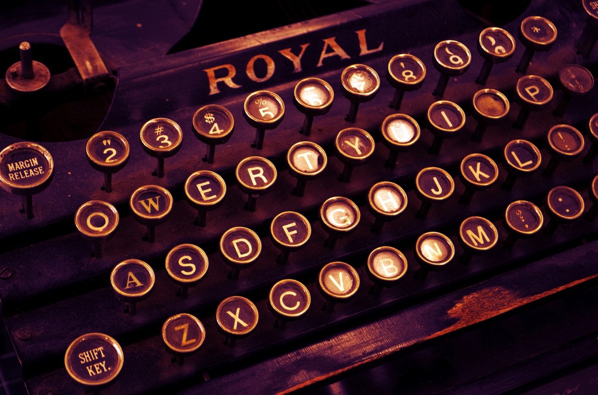 Screenwriters typewriter